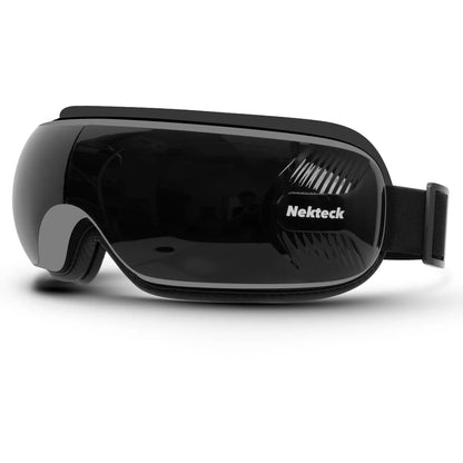 Nekteck Heated Eye Massager with Bluetooth – Comfort Eye Mask, 5 Massage Modes, Auto-Off, Relaxation Gift for Men & Women